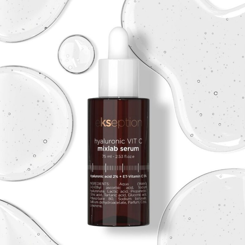 Hyaluronic VIT C Mixlab seerum hüaluroonhappe ja C-vitamiiniga 75ml