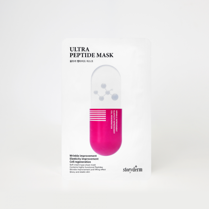 Кремовая тканевая маска с пептидным комплексом Ultra Peptide Mask